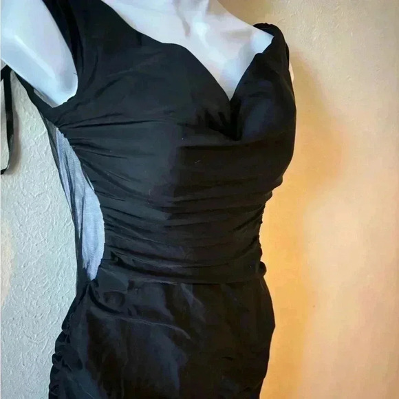 La Femme Sheer Back Gown - Picture 8 of 8